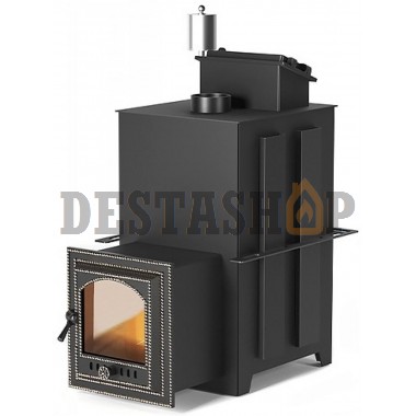 Дровяная печь для бани Эверест Inox 15 (210)