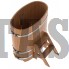 Купель для бани и сауны Bentwood овальная из дуба (0,59Х1,06 H=1,10)