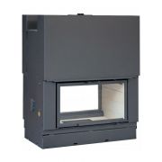 Каминная топка Axis H 1000 double face WS Black BN1