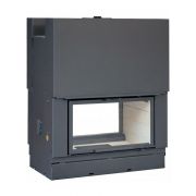 Каминная топка Axis H 1000 double face WS Black BN1 Каминная топка Axis H 1000 double face WS Black BN1