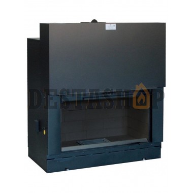 Каминная топка Axis H 1200 simple face WS Black BN2