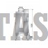 Каминная топка Axis H 1400 simple face
