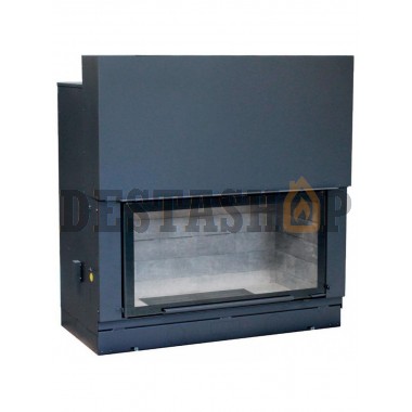 Каминная топка Axis H 1400 simple face WS Black BG2