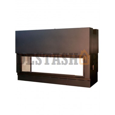 Каминная топка Axis H 1600 double face XXL WS Black BN2