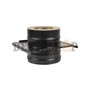 Площадка монтажная Везувий Black (AISI 430/0,8мм) 300*300мм