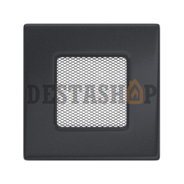 Вентиляционная решетка графит 11G (11x11 мм) Доставка по РФ