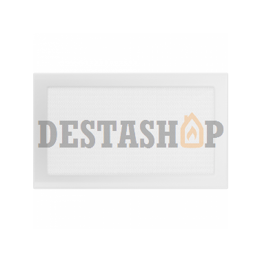Вентиляционная решетка белая 22/37B (22x37 мм)