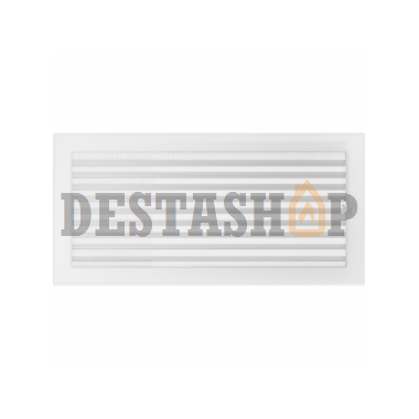 Вентиляционная решетка белая 22/45BX (22x45 мм)