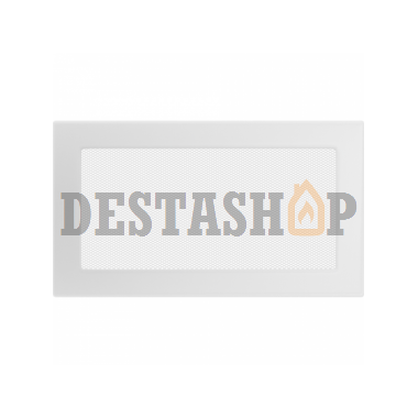 Вентиляционная решетка белая 30B (17x30 мм)