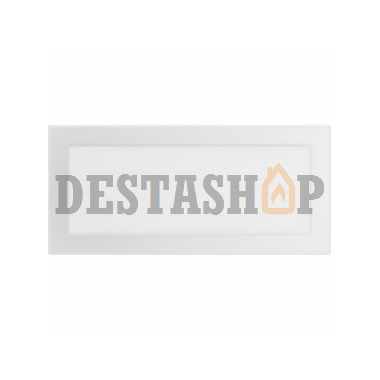 Вентиляционная решетка белая 37B (17x37 мм)