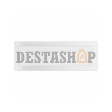 Вентиляционная решетка белая 49B (17x49 мм)