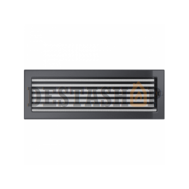 Вентиляционная решетка графит 49GX (17x49 мм)