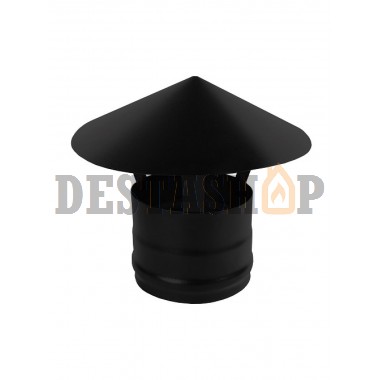 Зонт Везувий Black (AISI 430/0,5мм)