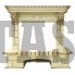 Угловой каминокомплект Royal Flame Pierre Luxe с очагом Dioramic 25FX