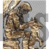 Вентиляционная решетка Kratki Охотник 44х22