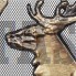 Вентиляционная решетка Kratki Олень 30х30