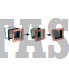Вентиляционная решетка Kratki белая 17x30 