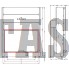 Каминная топка АСТОВ ПТ 12080