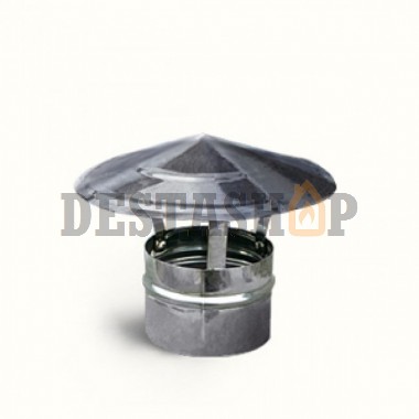 Зонт НИИ КМ d=110 мм нержавейка Система Лайт Характеристики