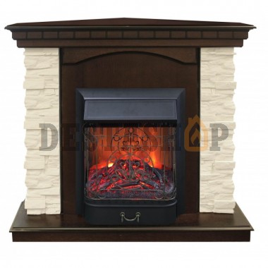 Каминокомплект RealFlame Elford Corner (угловой) AO с Majestic Lux S BR