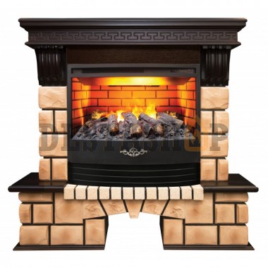 Каминокомплект RealFlame Stone Brick с Firestar 25,5 3D