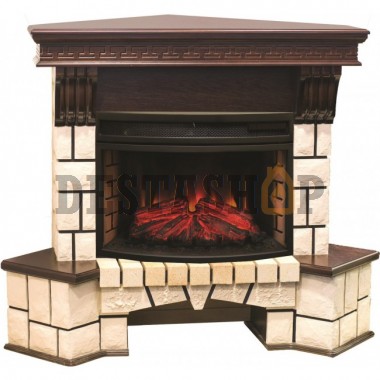 Каминокомплект RealFlame Stone New Corner 25 AO с FireField 25 SIR