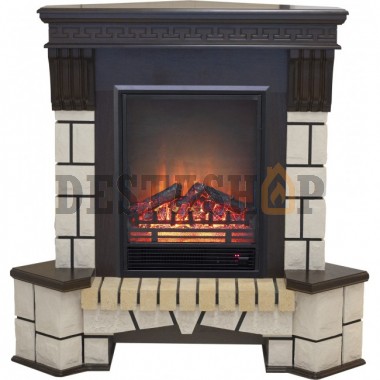 Каминокомплект RealFlame Stone New Corner (угловой) AO с Eugene