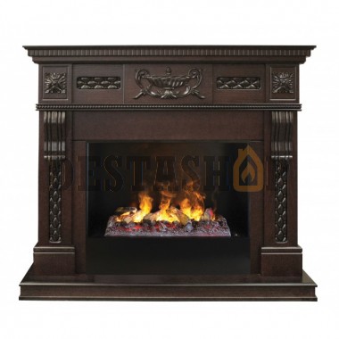 Каминокомплект RealFlame Corsica Lux AO 3D Cassette 630 + Black вставка