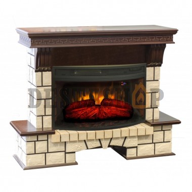 Каминокомплект RealFlame Stone New 33 AO с FireSpace 33W S IR