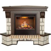 Каминокомплект RealFlame Stone New Corner 26 AO c Helios 3D