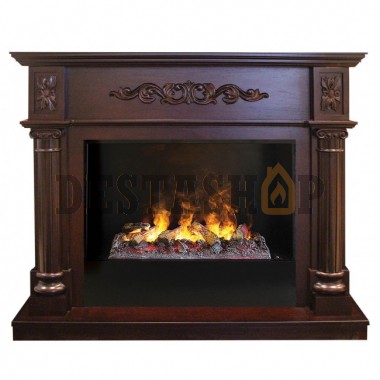 Каминокомплект RealFlame Silvia 26 AO 3D Cassette 630 + Black вставка