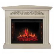 Каминокомплект RealFlame Leticia 26 WT (угловой) с Epsilon 26 S IR Каминокомплект RealFlame Leticia 26 WT (угловой) с Epsilon 26 S IR