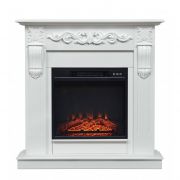 Каминокомплект RealFlame Dominica WT c Junior Black 18 Каминокомплект RealFlame Dominica WT c Junior Black 18
