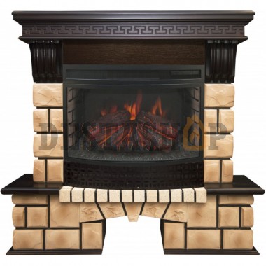 Каминокомплект RealFlame Stone Brick 25 AO с FireField 25 SIR