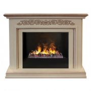 Каминокомплект RealFlame Leticia 26 WT 3D Cassette 630 + Black вставка Каминокомплект RealFlame Leticia 26 WT 3D Cassette 630 + Black вставка