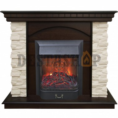 Каминокомплект RealFlame Elford AO с Majestic Lux BR S