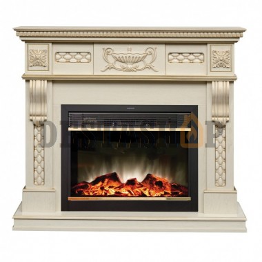 Каминокомплект RealFlame Corsica Lux WT с Moonblaze LUX BR