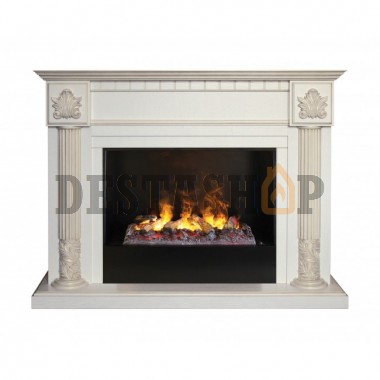 Каминокомплект RealFlame Imperia 26 WT 3D Cassette 630 + Black вставка