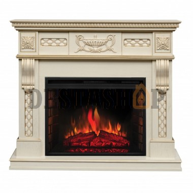 Каминокомплект RealFlame Corsica Lux WT с Sparta 25,5 LED