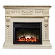 Каминокомплект RealFlame Corsica Lux WT с Moonblaze LUX BL