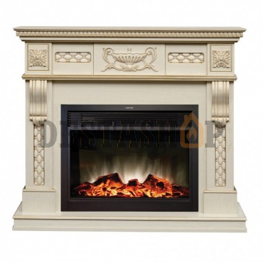Каминокомплект RealFlame Corsica Lux WT с Moonblaze LUX BL