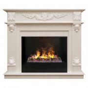 Каминокомплект RealFlame Philadelphia 26 WT 3D Cassette 630 + Black вставка Каминокомплект RealFlame Philadelphia 26 WT 3D Cassette 630 + Black вставка