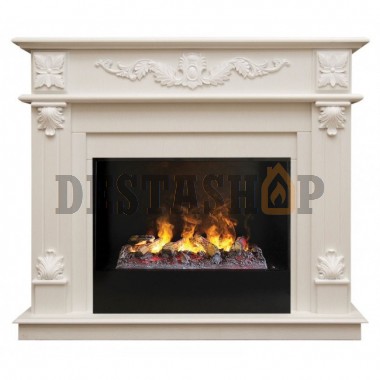 Каминокомплект RealFlame Philadelphia 26 WT 3D Cassette 630 + Black вставка