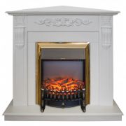 Каминокомплект RealFlame Dominica Corner WT c очагом Fobos Lux BR S Каминокомплект RealFlame Dominica Corner WT c очагом Fobos Lux BR S
