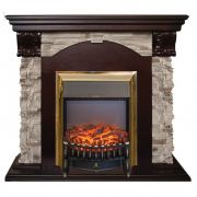 Каминокомплект RealFlame Dublin Rock STD/EUG AO Fobos S BR Каминокомплект RealFlame Dublin Rock STD/EUG AO Fobos S BR