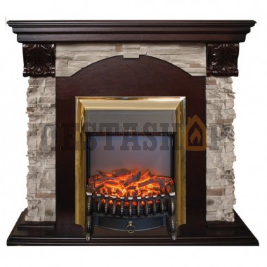 Каминокомплект RealFlame Dublin Rock STD/EUG AO Fobos S BR