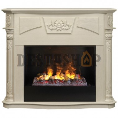 Каминокомплект RealFlame Sofie 26 WT 3D Cassette 630 + Black вставка