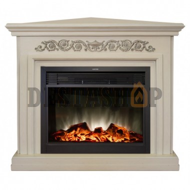 Каминокомплект RealFlame Leticia (угловой) 26 WT с MoonBlaze Lux Bl S