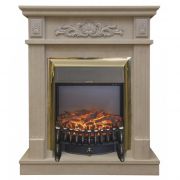 Каминокомплект RealFlame Adelaida WT с Fobos Lux S BR Каминокомплект RealFlame Adelaida WT с Fobos Lux S BR