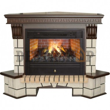 Каминокомплект RealFlame Stone New Corner (угловой) 26 AO с Novara 26 3D